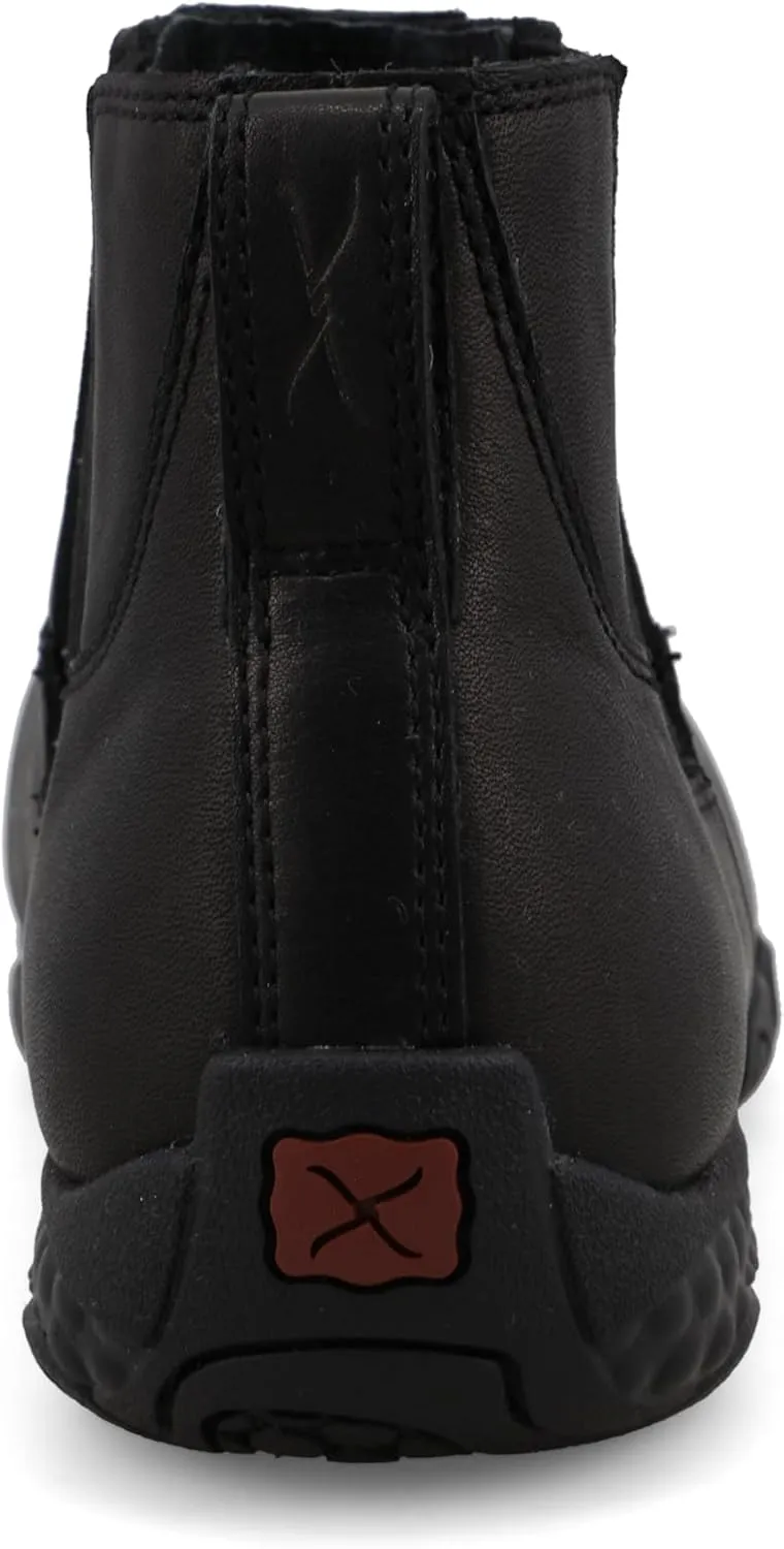 Twisted X Women's 4" Work Chelsea Nano Safety Toe Driving Moc