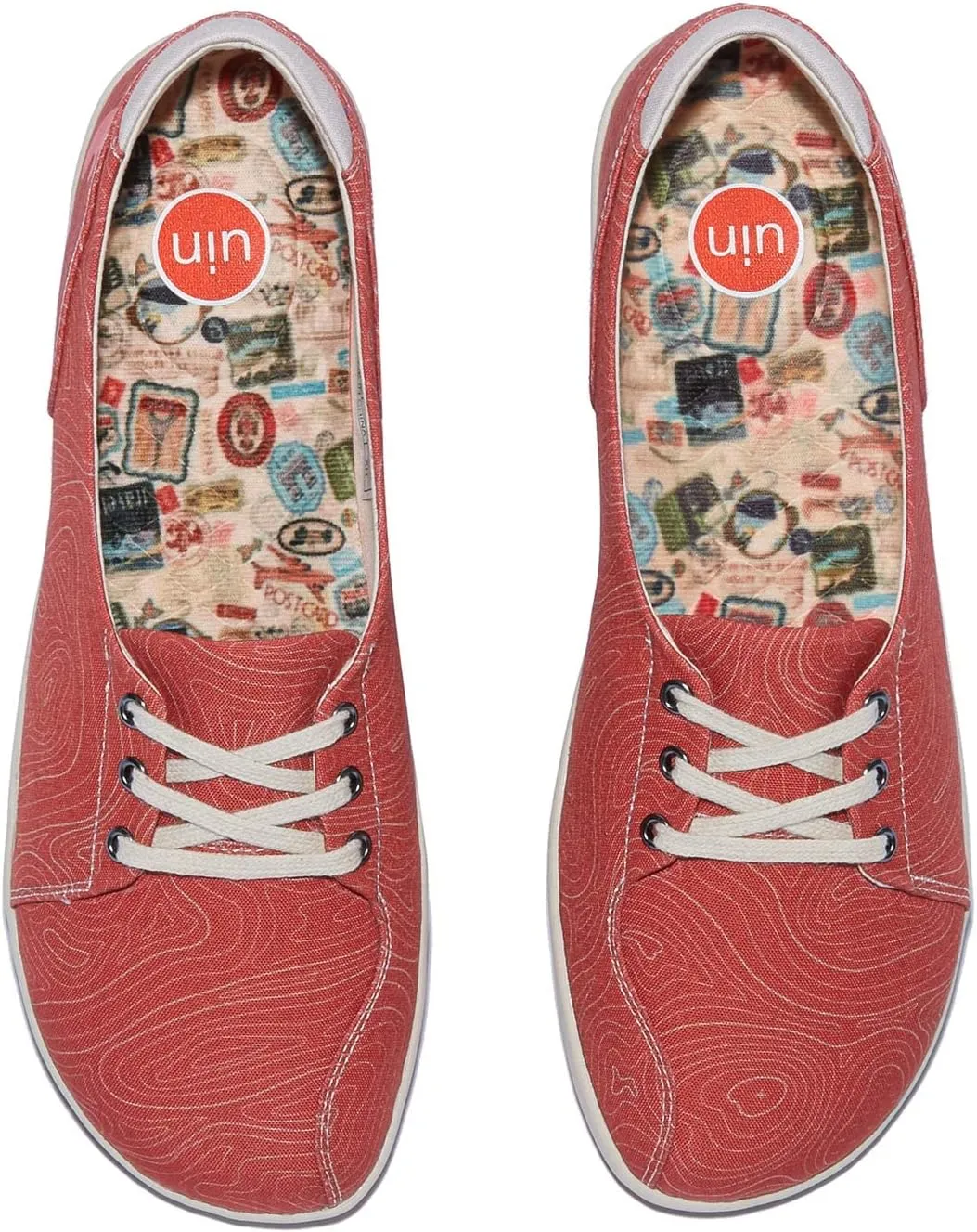 UIN Women's Ballet Flats Slip On Round Toe Casual Lightweight Comfortable Travel Shoes Illites Ⅱ