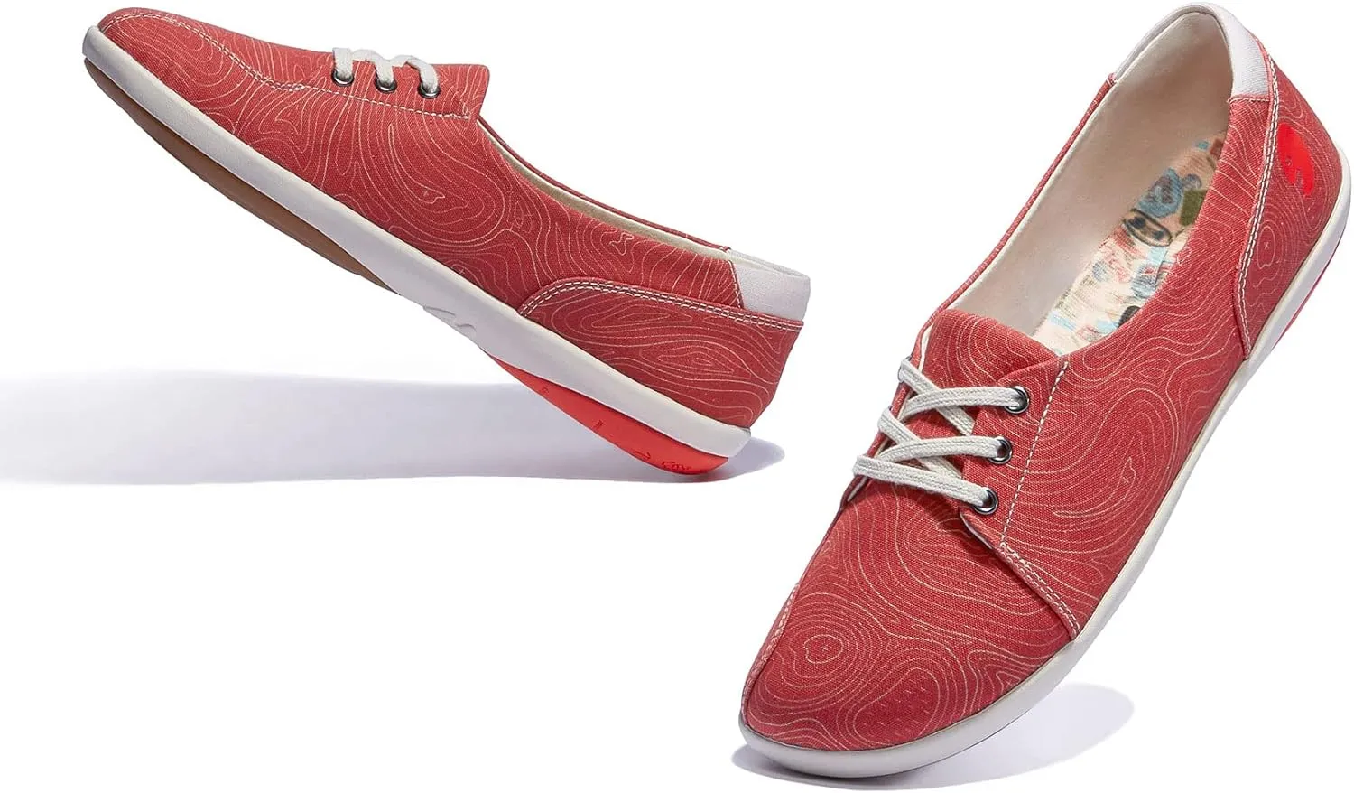 UIN Women's Ballet Flats Slip On Round Toe Casual Lightweight Comfortable Travel Shoes Illites Ⅱ