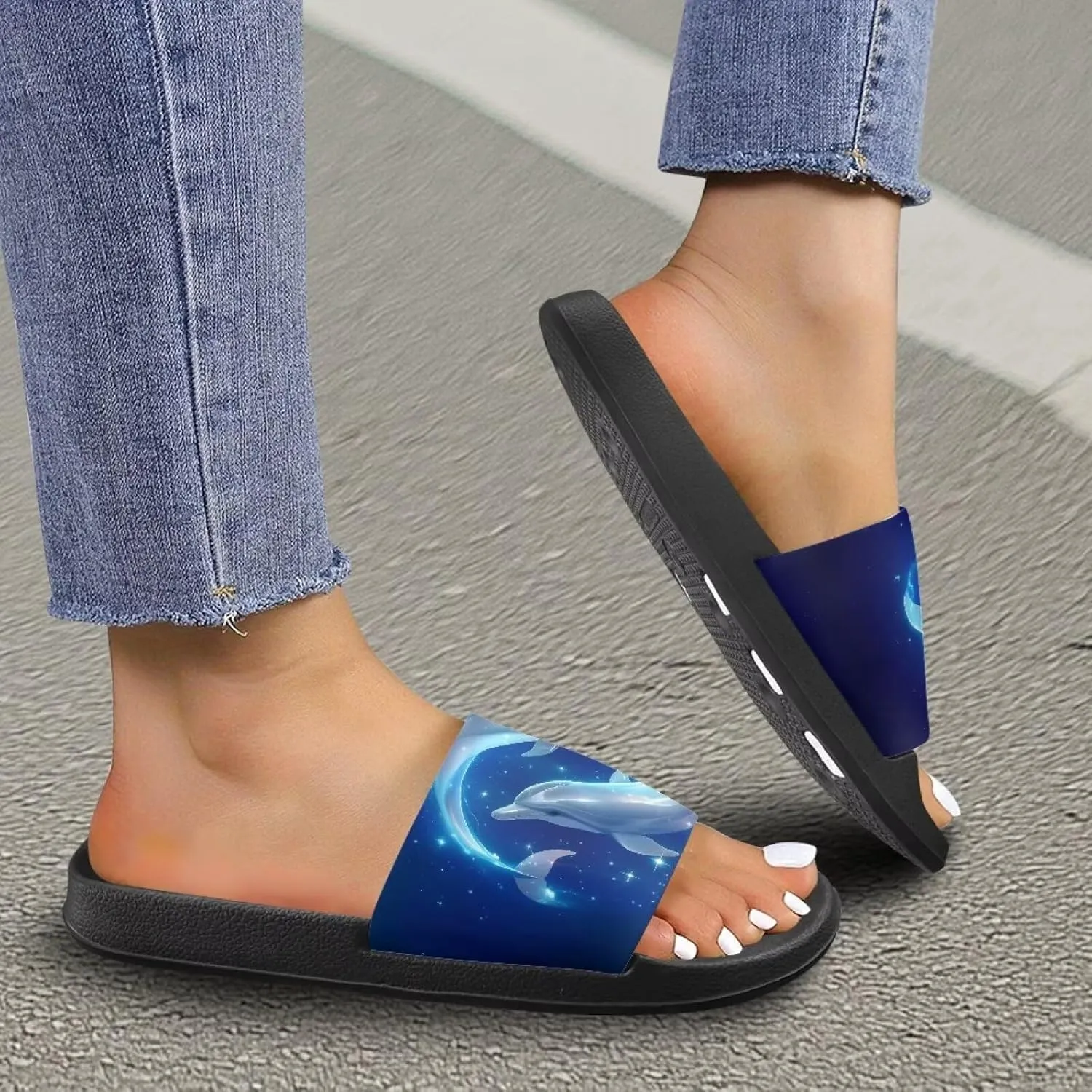 Unisex EVA Flip Flops for Women Men - Lightweight Sandals with Arch Support Beach Pool Slides Summer Slipper