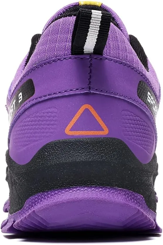 Waterproof Hiking Shoes Women Mesh Casual Lace-Up Non-Slip Lightweight Comfortable Breathable Running Tennis Sneakers for Women Waliking Trekking Outdoor