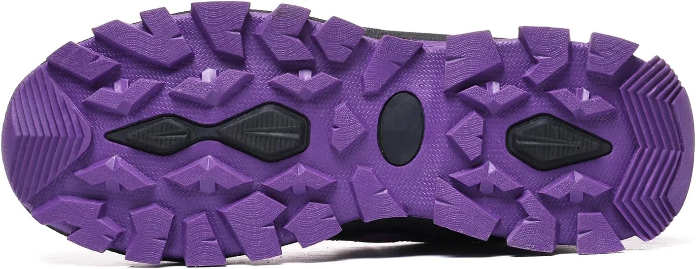 Waterproof Hiking Shoes Women Mesh Casual Lace-Up Non-Slip Lightweight Comfortable Breathable Running Tennis Sneakers for Women Waliking Trekking Outdoor