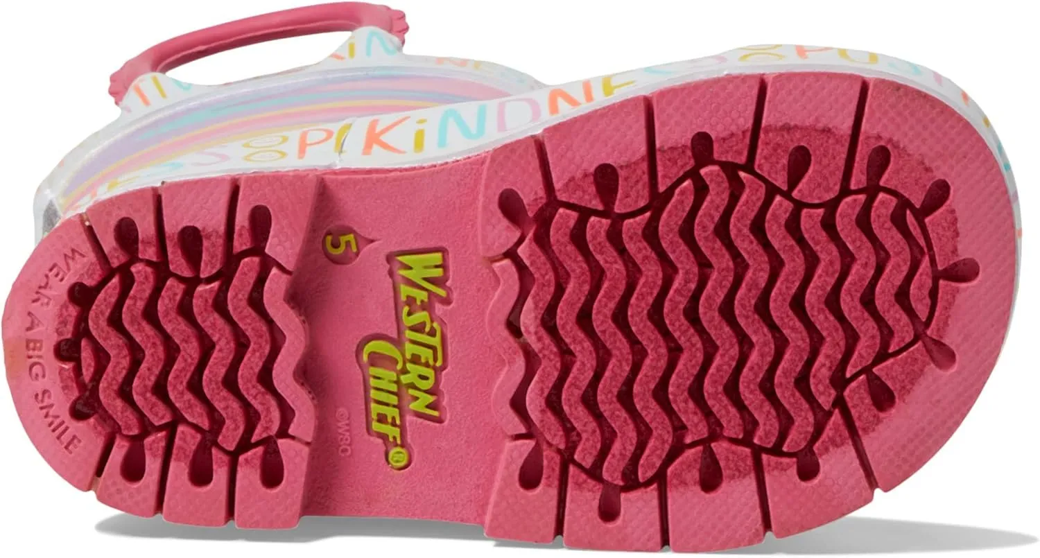 Western Chief Girl's Glitter Swirl Rain Boot