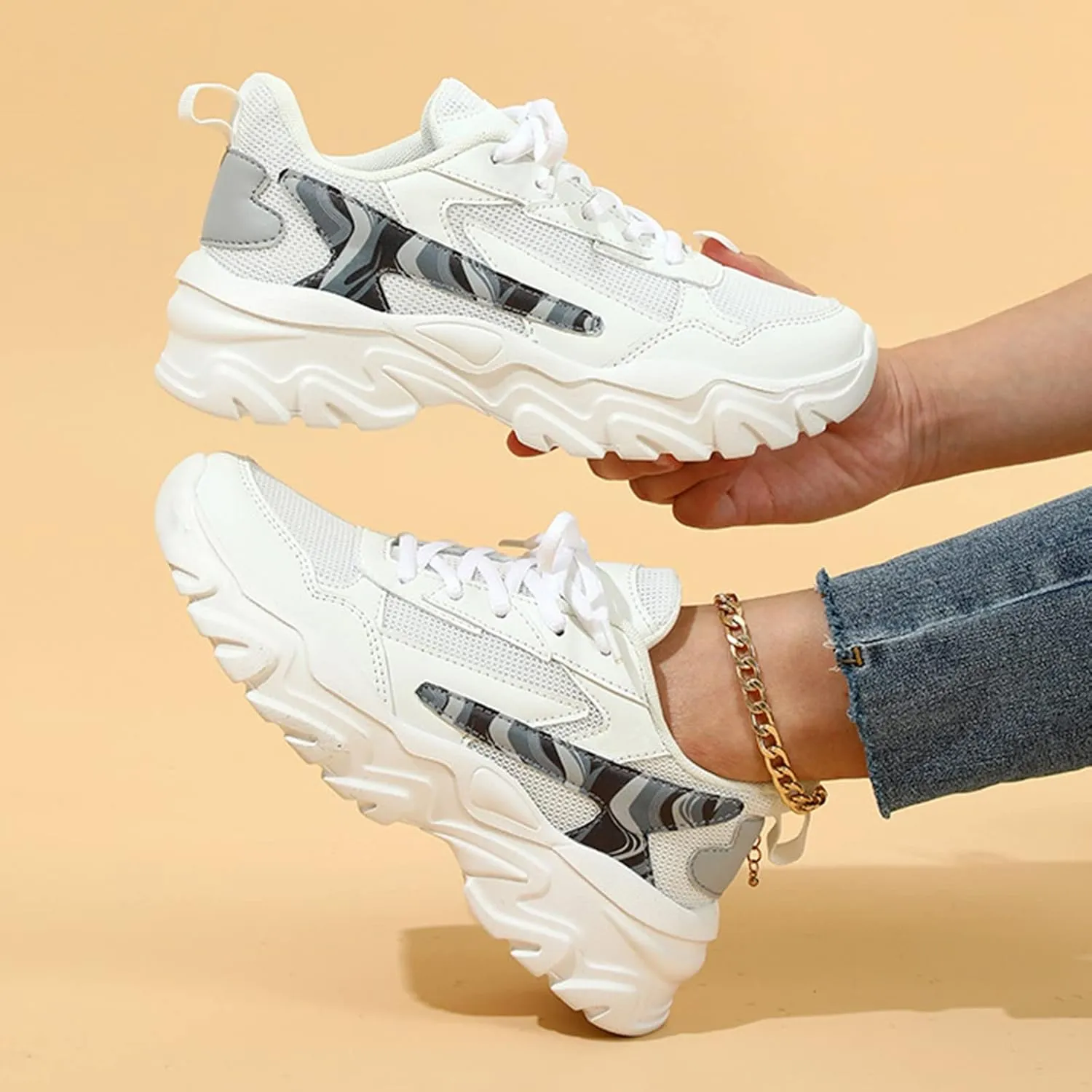 White Slip On Sneakers for Women Wide Width Zapatillas De Mujer Con Tacon Black Shoes Women Dressy Comfort Size 12 Trendy Wedge Sneakers for Women 2023 Women's Slip On Shoes Wide Toe Box
