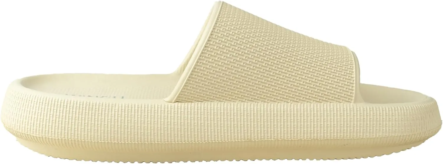 Wingu Pillow Slippers for Women and Men - Non-Slip EVA Shower Sandals | Thick 1.77-Inch Sole Slides for Indoor & Outdoor | Cloud Comfort, Quick-Dry, Lightweight House Shoes