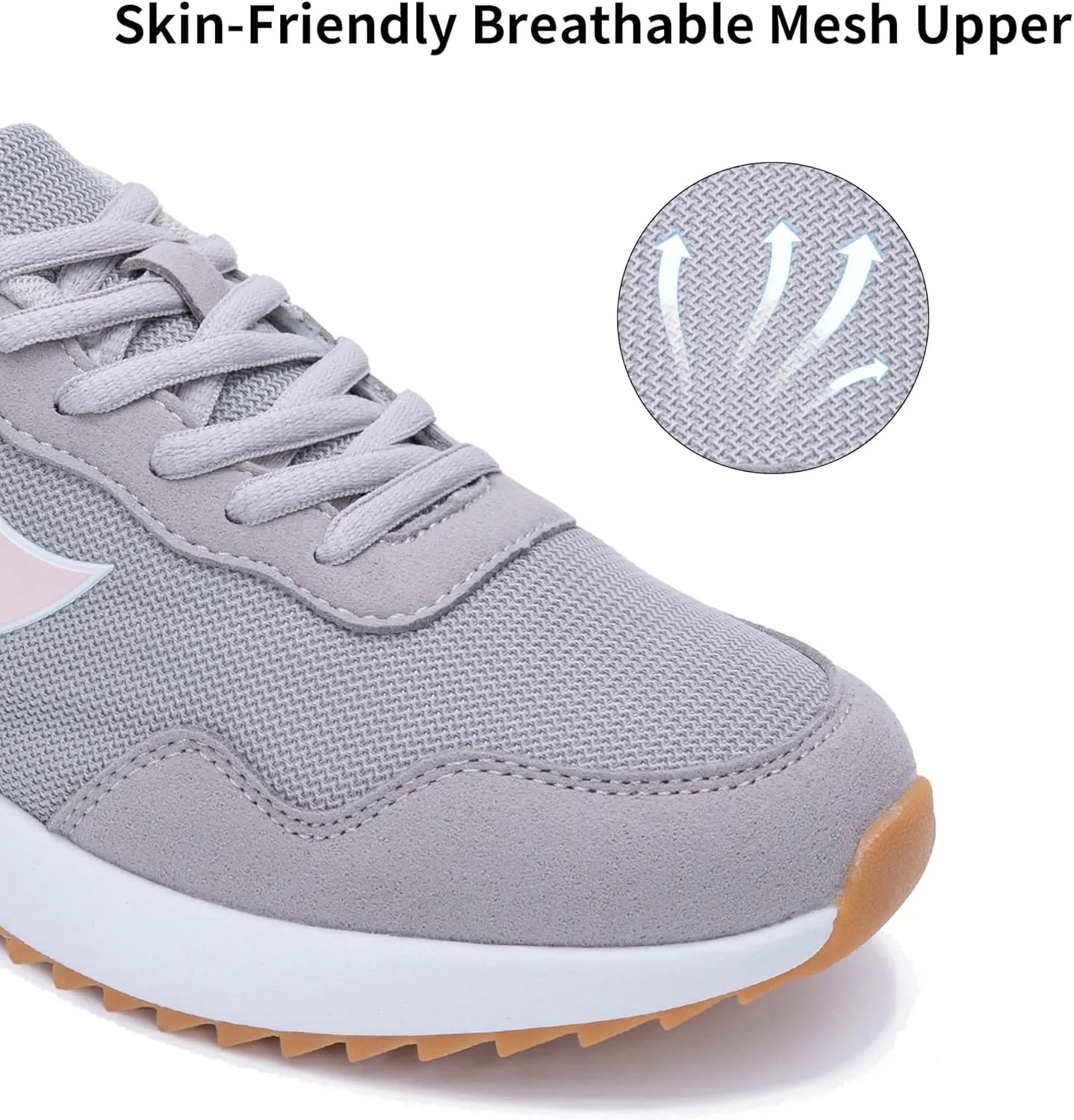 Womens Classic Tennis Shoes Fashion Sneakers Casual Retro Comfort Non Slip Walking Skate Shoe Running Trainers Footwear 6-11