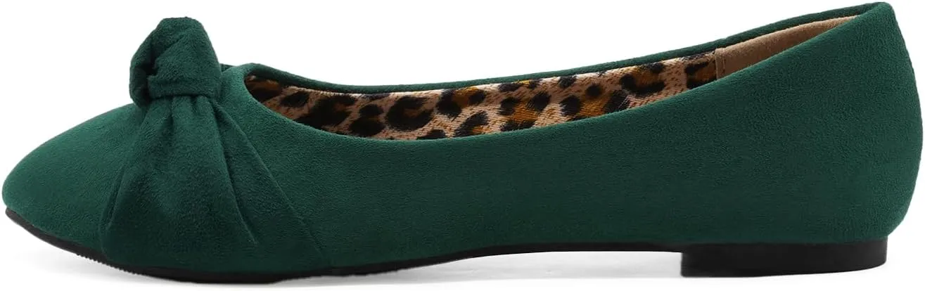 Women's flats with knot front Cute Ballet Flats for Women Casual or Dressy shoes for women Comfortable flats womens shoes