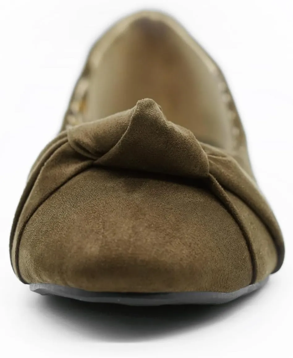 Women's flats with knot front Cute Ballet Flats for Women Casual or Dressy shoes for women Comfortable flats womens shoes