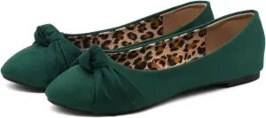 Women's flats with knot front Cute Ballet Flats for Women Casual or Dressy shoes for women Comfortable flats womens shoes