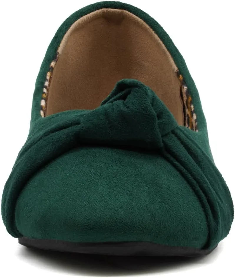 Women's flats with knot front Cute Ballet Flats for Women Casual or Dressy shoes for women Comfortable flats womens shoes