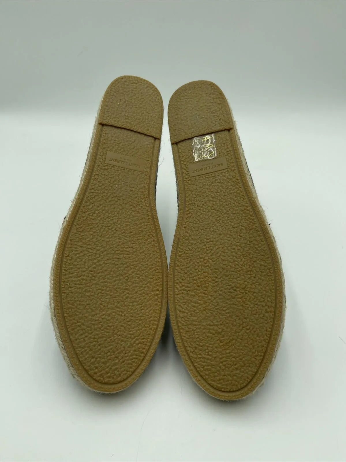 Women’s Saint Laurent Espadrilles Flats Black Size 39.5 - Very Good