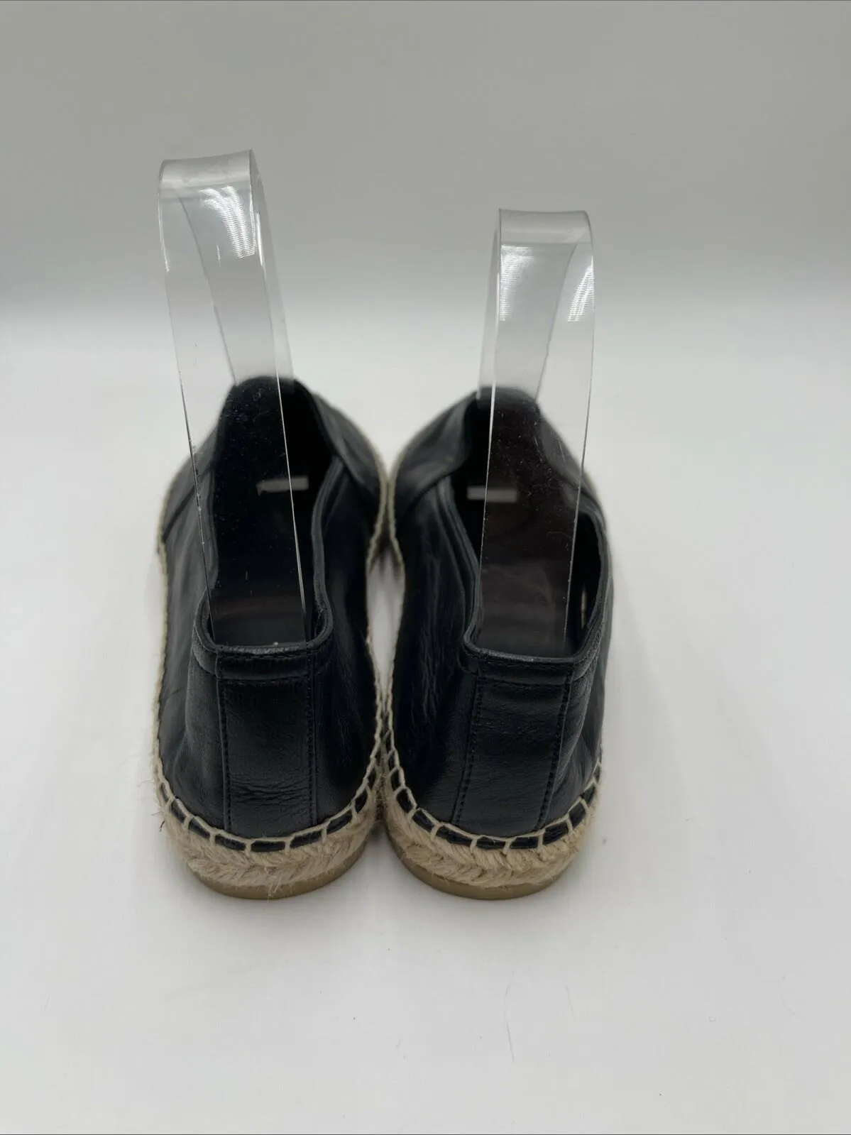 Women’s Saint Laurent Espadrilles Flats Black Size 39.5 - Very Good