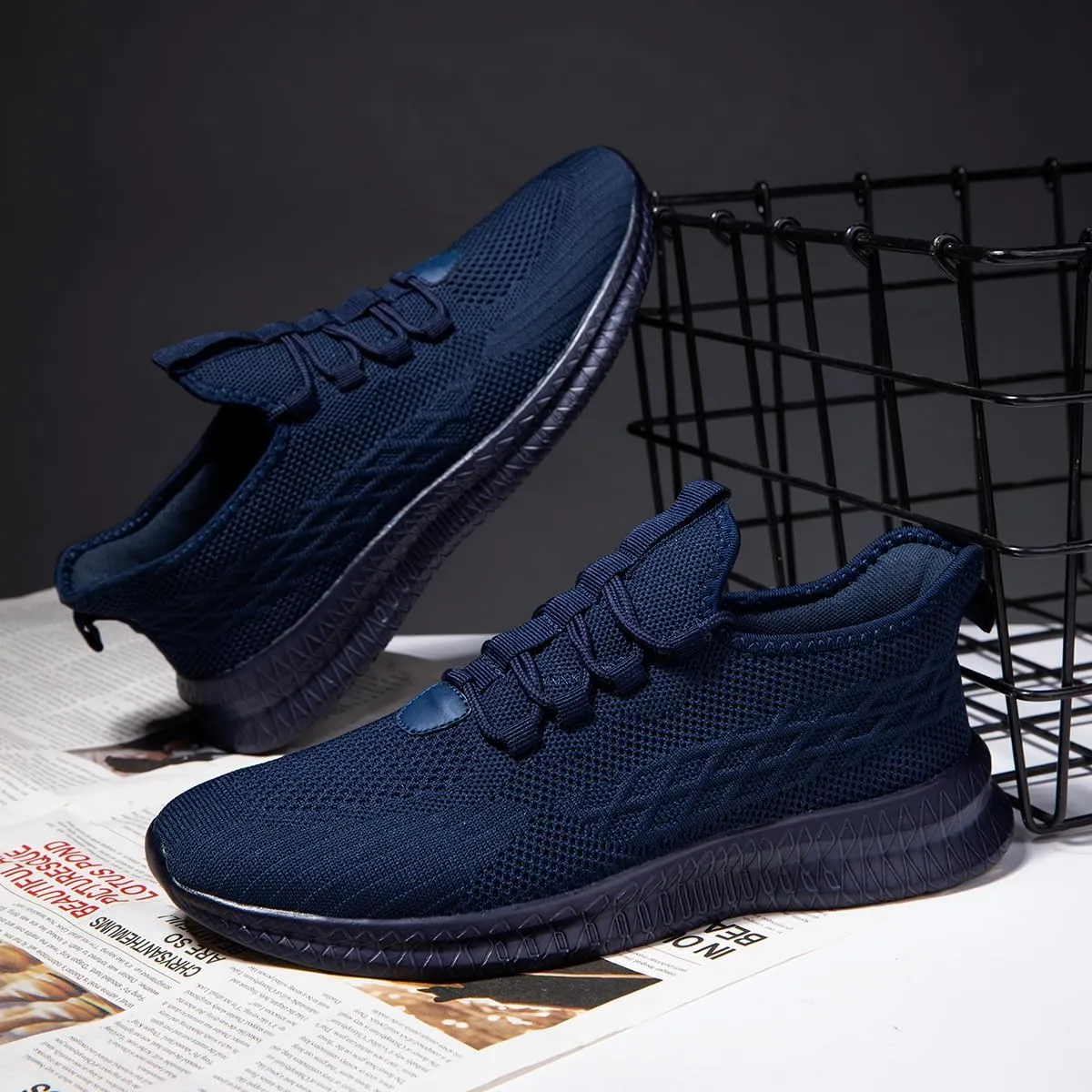 Women's Walking Shoes Casual Slip on Running Tennis Shoes Lightweight Breathable Non Slip Athletic Fashion Mesh Workout Casual Sports Sneakers