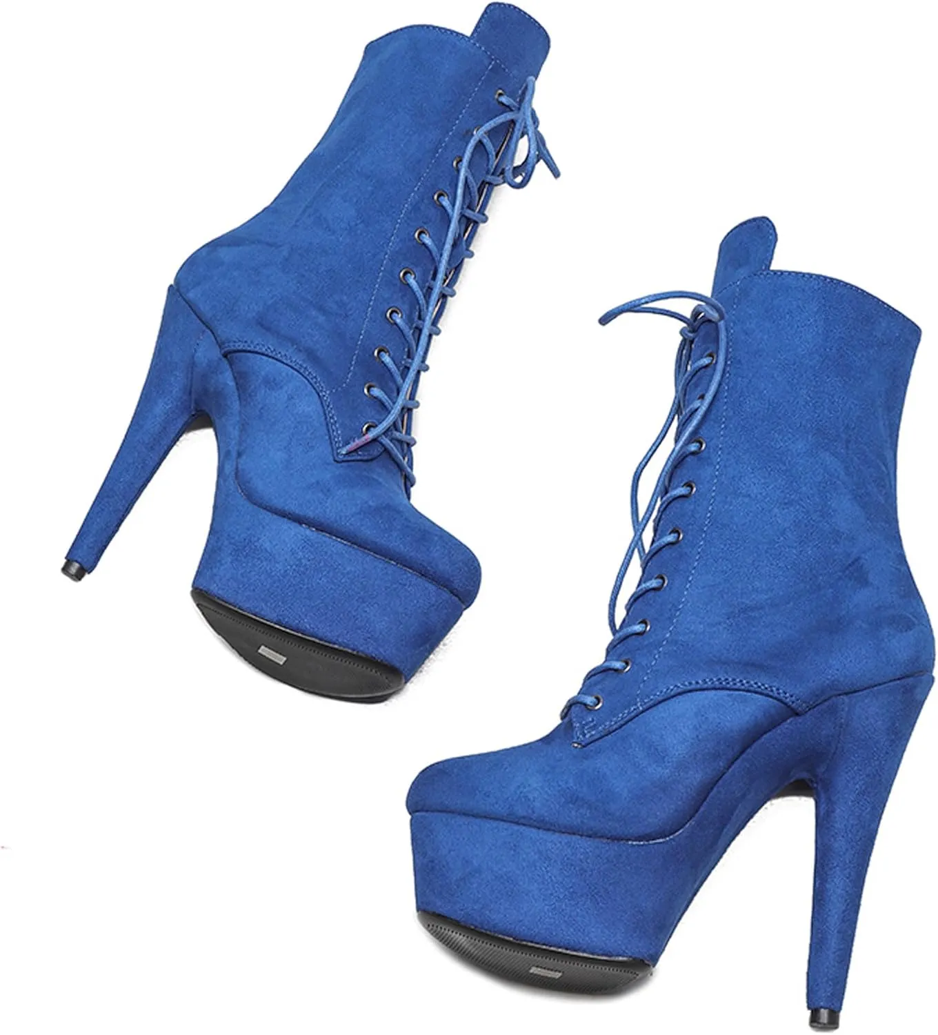 WUXIN H&P 6 in Pole Dance Boot Shoes For Women,6 in Exotic Stiletto Pole Dance Boot Shoes Platform,6 in Stiletto Platform Pole Dancing Shoes Ankle Boots Heels