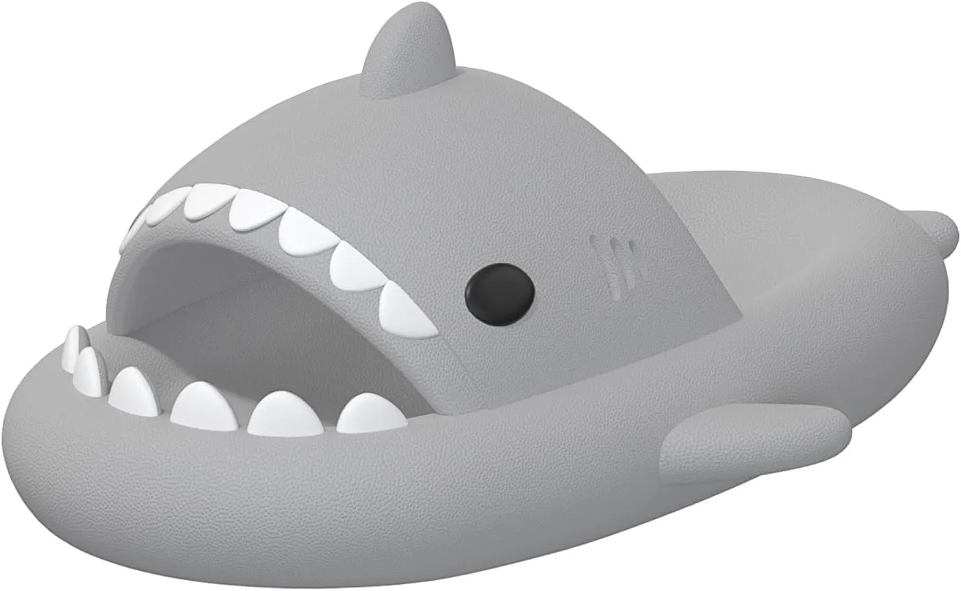 XPKWS Shark Slides for Women and Men Unisex Cloud Slippers Adult Novelty Beach Sandals with Thick Sole