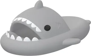 XPKWS Shark Slides for Women and Men Unisex Cloud Slippers Adult Novelty Beach Sandals with Thick Sole