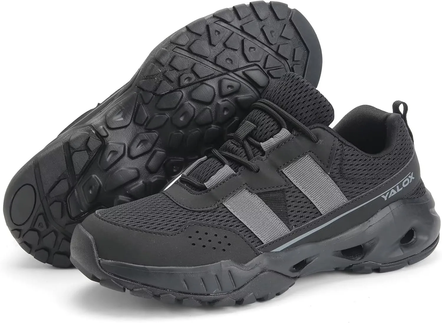 YALOX Mens Womens Water Shoes Hiking Walking Shoes Fashion Sneakers Comfortable Slip On for River Trekking | Trail Running | Climbing