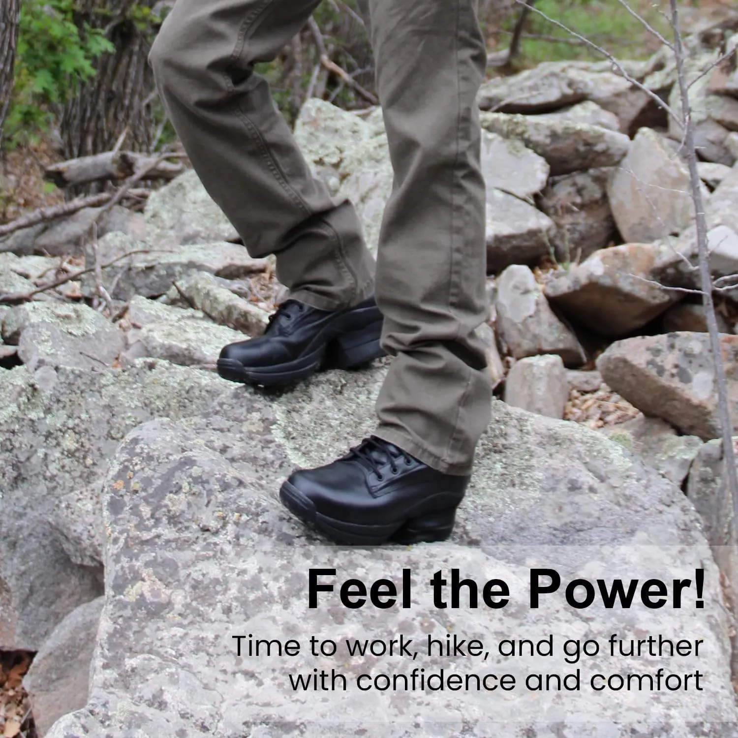 Z-CoiL Women’s Pain Relief Work Boot, Enclosed CoiL, Safety Toe