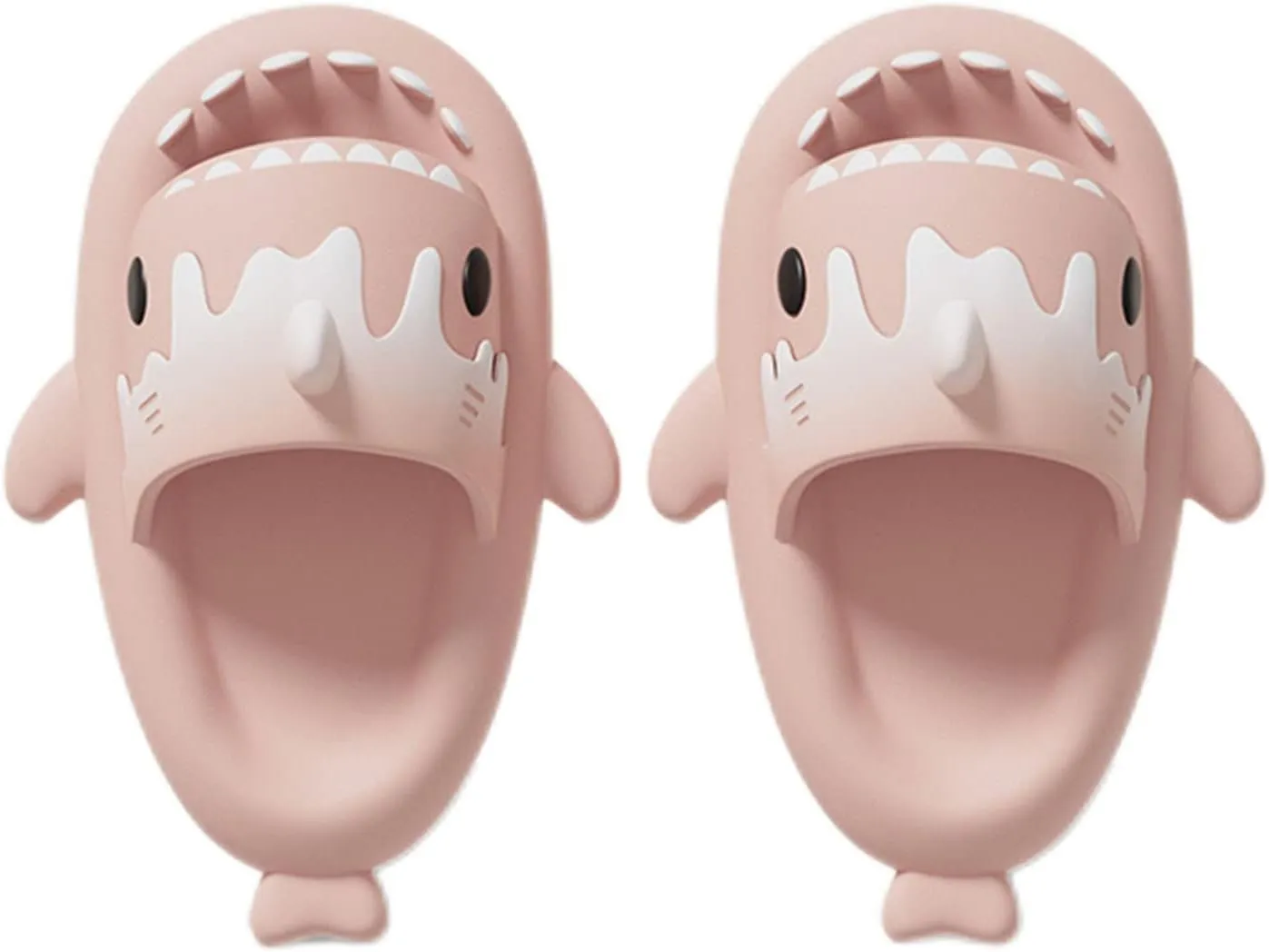 Zureto Ice Cream Shark Slides, Cute Cloud Shark Slides Original, Summer Eva Anti-Slip Casual Shark Sandals